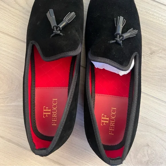 FERUCCI | Shoes | Ferucci Black Suede With Leather Tassel  display picture 2